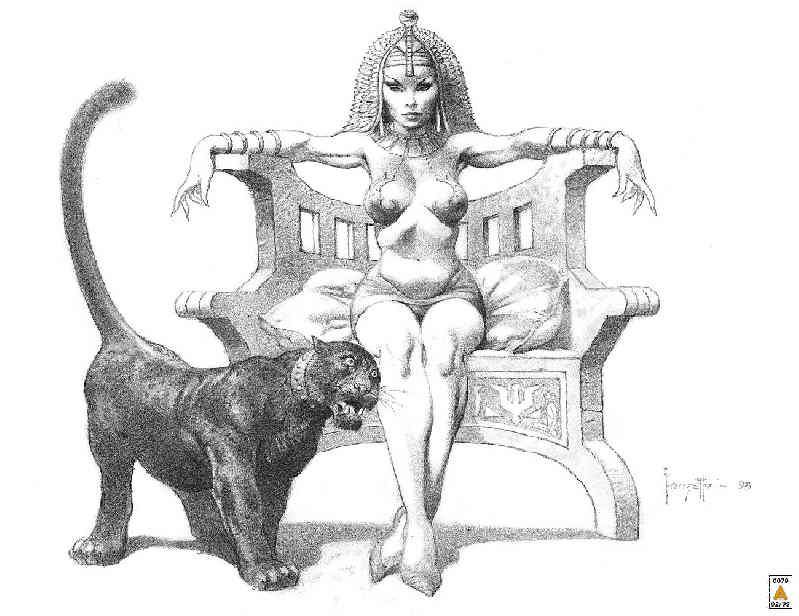 Isis by Frank Frazetta
